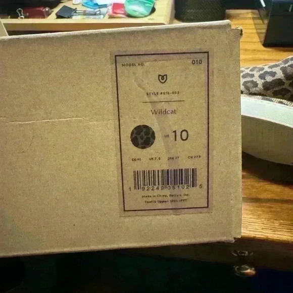 Rothy's The Chelsea High Top Sneaker Boot in Size 10 Wildcat Cheetah - Picture 2 of 3